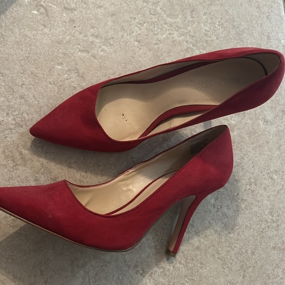 Nine West- Red heels - Picture 2 of 5